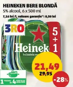 Penny Heineken bere blondă Ofertă