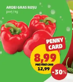 Penny Ardei gras rosu Ofertă