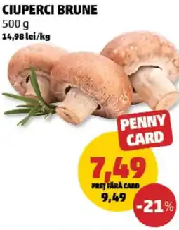 Penny Ciuperci brune Ofertă