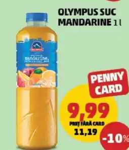 Penny Olympus suc mandarine Ofertă