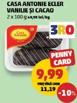Penny Casa antonie ecler vanilie și cacao Ofertă