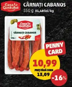 Penny Carnaţi cabanos Ofertă