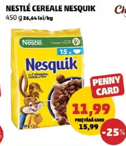 Penny Nestlé cereale nesquik Ofertă