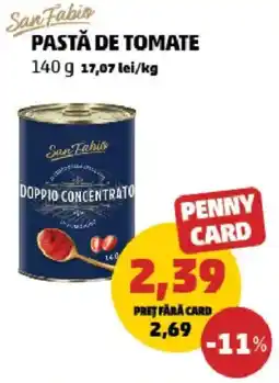 Penny San Fabio Pastă de tomate Ofertă