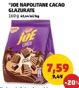 Penny Joe napolitane cacao glazurate Ofertă