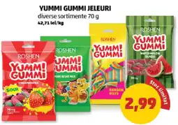 Penny Yummi gummi jeleuri Ofertă