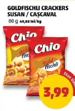 Penny Goldfischli crackers susan / cascaval Ofertă