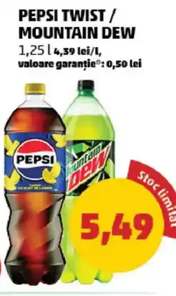 Penny Pepsi twist / mountain dew Ofertă