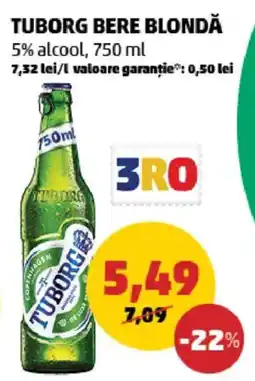 Penny Tuborg bere blondă Ofertă