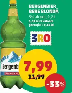 Penny Bergenbier bere blondă Ofertă
