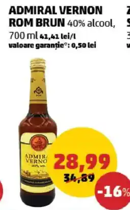 Penny Admiral vernon rom brun Ofertă