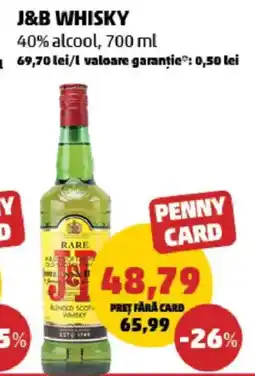 Penny J&B Whisky Ofertă