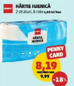 Penny Hârtie igienică Ofertă