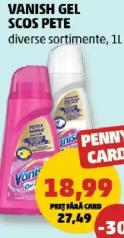 Penny Vanish gel scos pete Ofertă