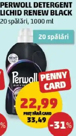 Penny Perwoll detergent lichid renew black Ofertă