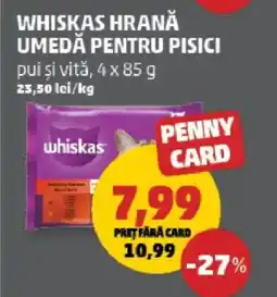 Penny Whiskas hrană umedă pentru pisici Ofertă