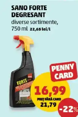 Penny Sano forte degresant Ofertă