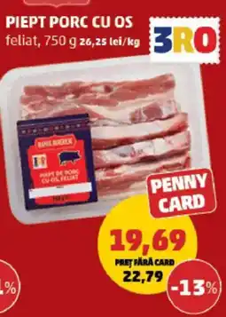 Penny Piept porc cu os feliat Ofertă