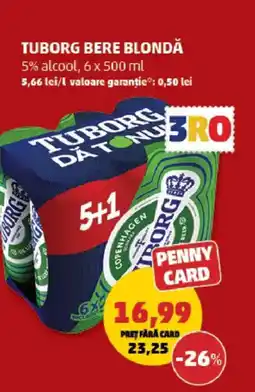 Penny Tuborg bere blondă Ofertă