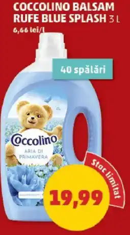 Penny Coccolino balsam rufe blue splash Ofertă