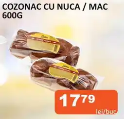 Unicarm Cozonac cu nuca / mac Ofertă