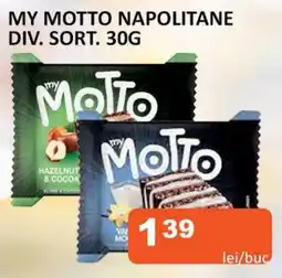 Unicarm My motto napolitane Ofertă