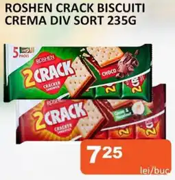 Unicarm Roshen crack biscuiti crema Ofertă