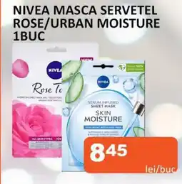 Unicarm Nivea masca servetel rose/urban moisture Ofertă
