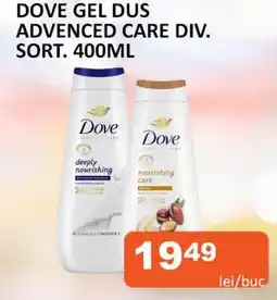 Unicarm Dove gel dus advenced care Ofertă