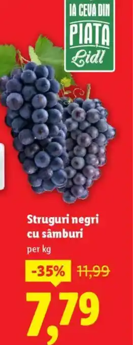 Lidl Struguri negri cu sâmburi Ofertă