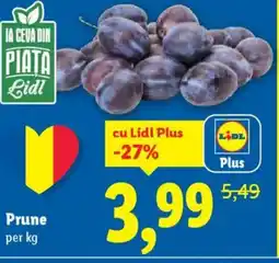 Lidl Prune Ofertă