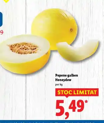 Lidl Pepene galben Honeydew Ofertă