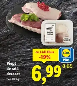 Lidl Piept de rață dezosat Ofertă