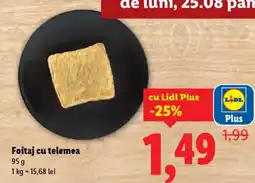 Lidl Foitaj cu telemea Ofertă