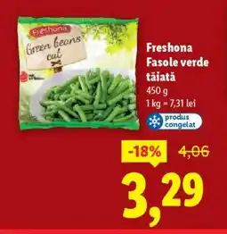 Lidl Freshona Fasole verde tăiată Ofertă
