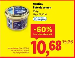 Lidl Nautica Pate de somon Ofertă