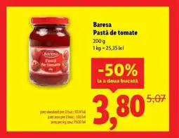 Lidl Baresa Pasta de tomate Ofertă