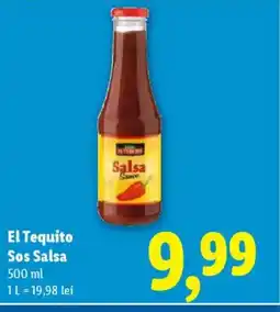 Lidl EL TEQUITO Salsa Ofertă