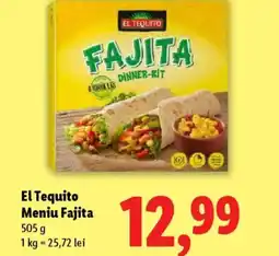 Lidl EL TEQUITO Meniu Fajita Ofertă