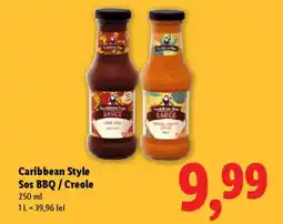 Lidl Caribbean Style Sos BBQ / Creole Ofertă