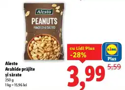 Lidl Alesto Arahide prăjite şi sărate Ofertă