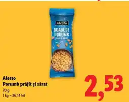 Lidl Alesto Porumb prăjit şi sărat Ofertă
