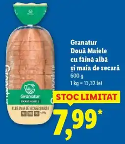 Lidl Granatur Două Maiele cu făină albă și maia de secară Ofertă