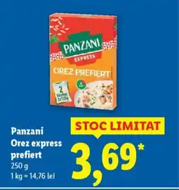 Lidl PANZANI Orez express prefiert Ofertă