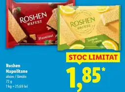 Lidl ROSHEN Napolitane Ofertă