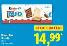 Lidl KINDER Duo Biscuiţi Ofertă