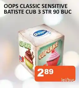 Unicarm Oops classic sensitive batiste cub 3 str Ofertă