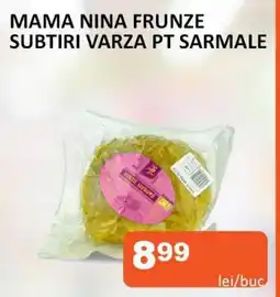 Unicarm Mama nina frunze subtiri varza pt sarmale Ofertă