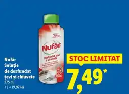 Lidl Nufăr Soluţie de desfundat țevi și chiuvete Ofertă