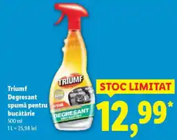 Lidl Triumf Degresant spumă pentru bucătărie Ofertă